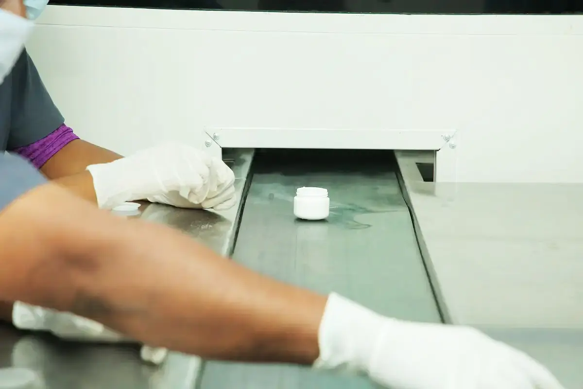 Packaging line with quality assurance monitoring